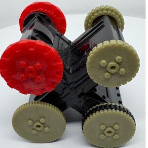 Battlebots McDonalds Toy Car 2002 Collectible Red Wheels Pullback Car‎